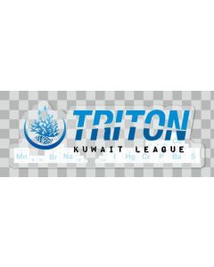 Triton Kuwait League - Clear Stickers