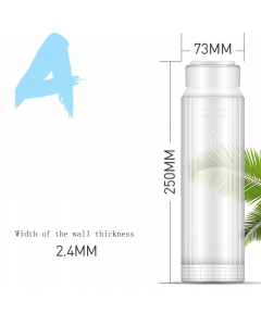 10 inch Water Filter Bottle 250mm For DI Resin